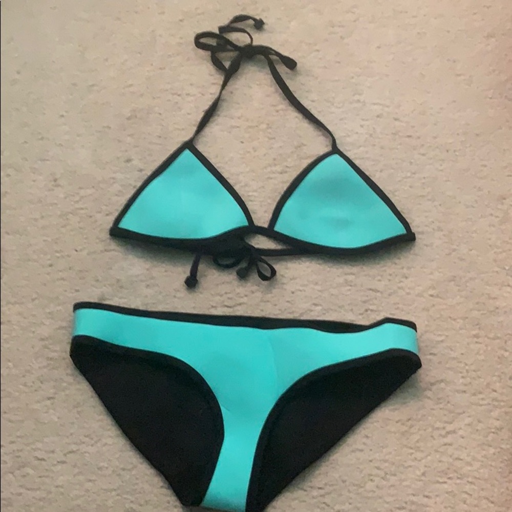 triangl swimsuit